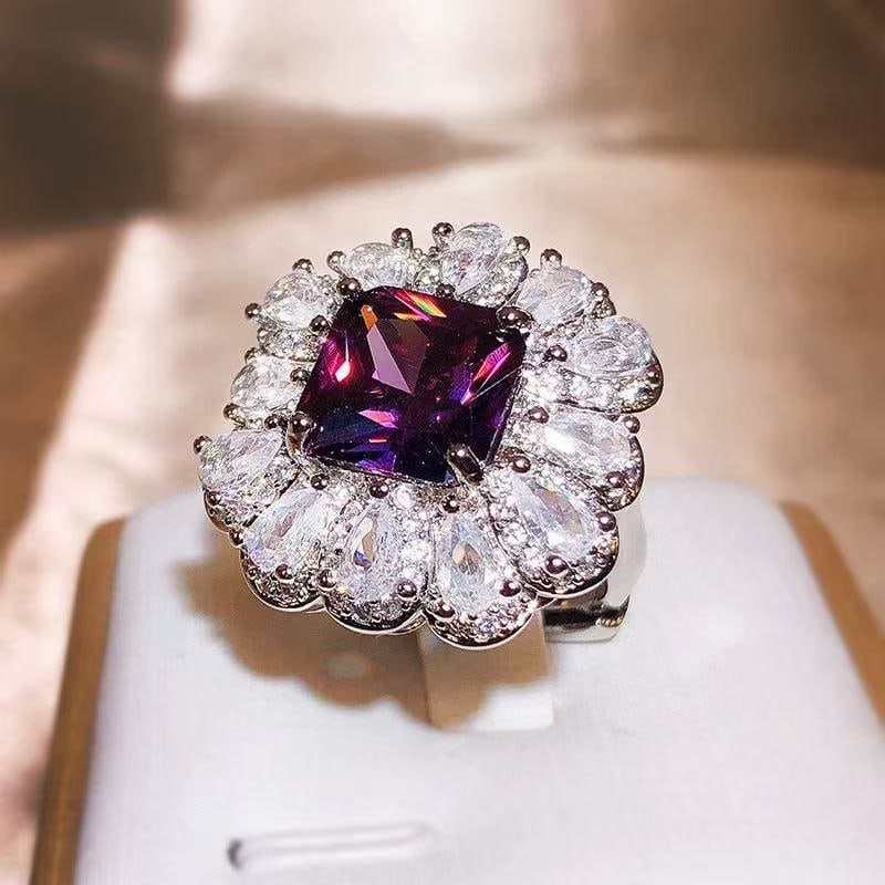 Purple Gemstone Ring - 2