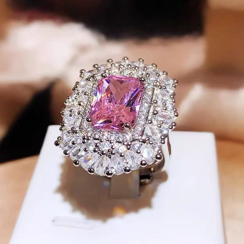 Pink Gemstone Ring: Pink Gemstone Ring