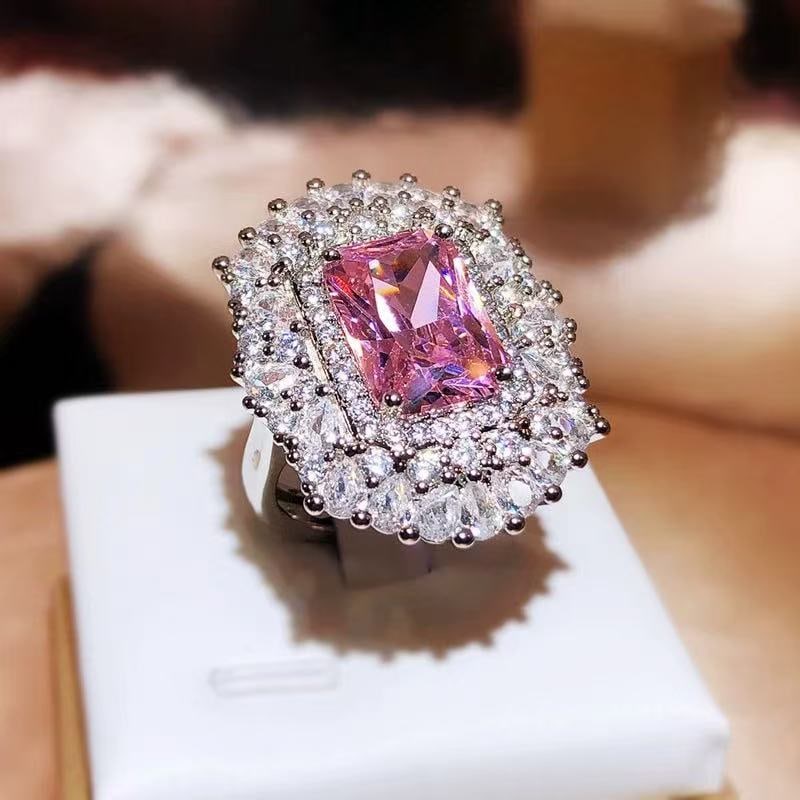 Pink Gemstone Ring - 3