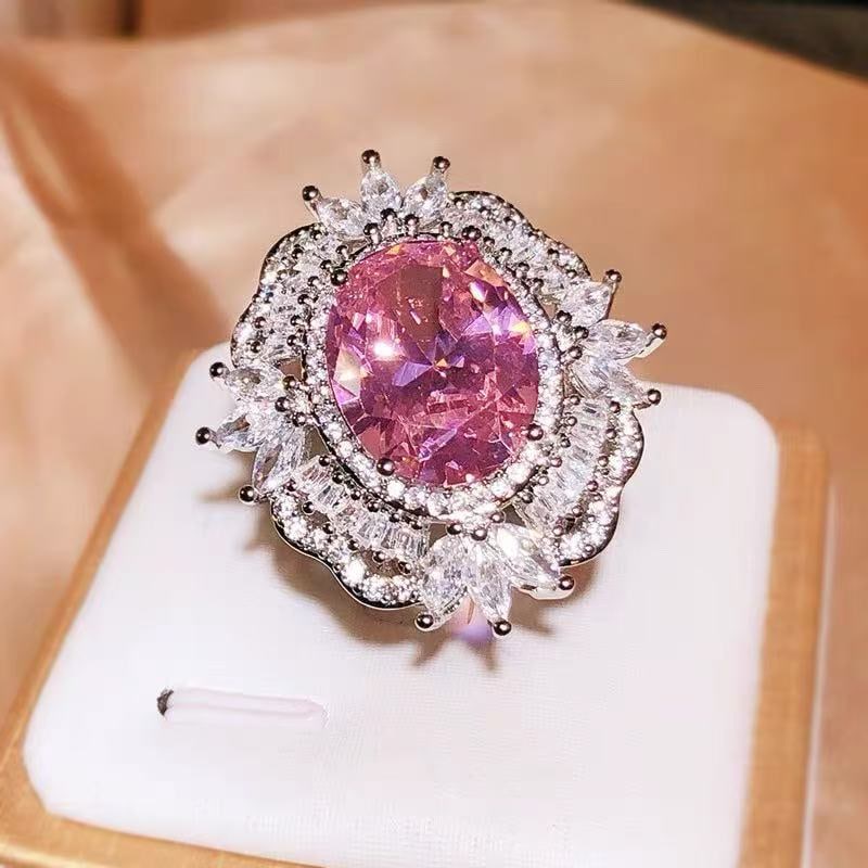 Pink Gemstone Ring: Pink Gemstone Ring