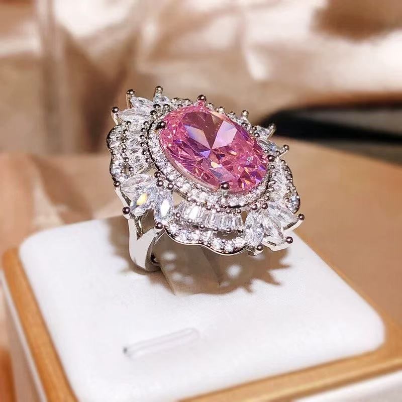 Pink Gemstone Ring - 3