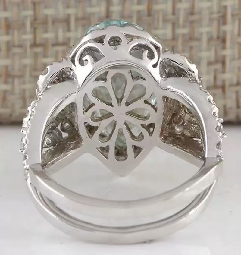 Blue Gemstone Ring - 3