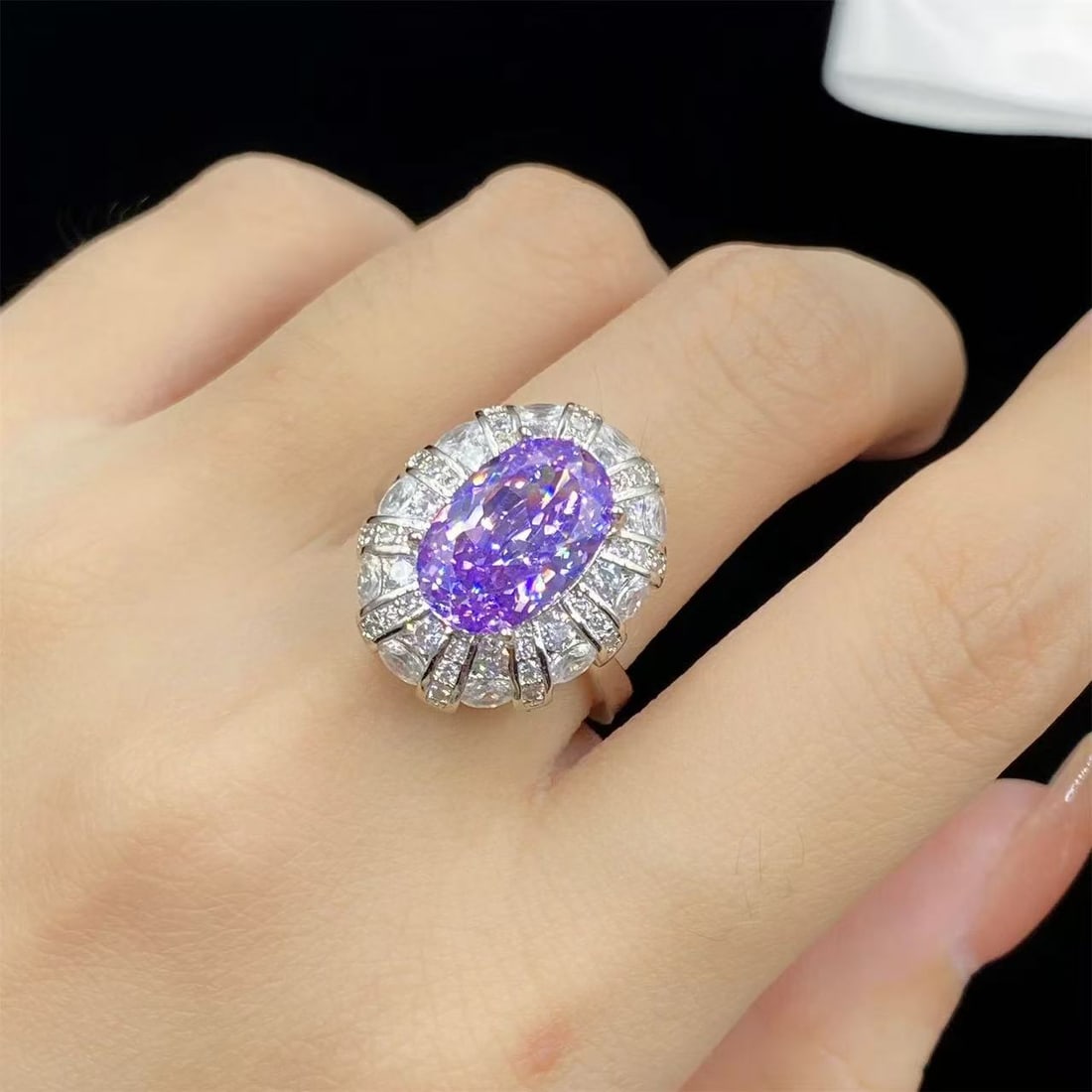 Purple Gemstone Ring - 2