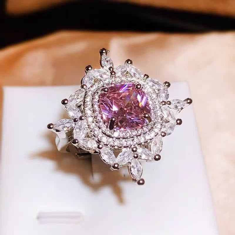 Pink Gemstone Ring: Pink Gemstone Ring