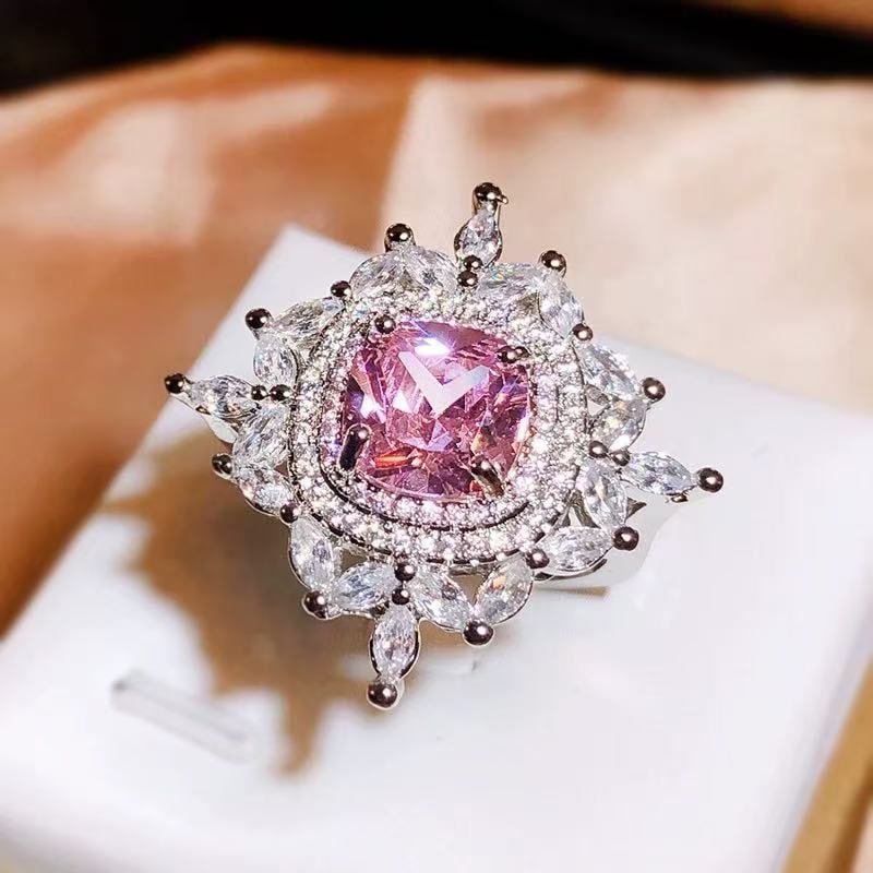 Pink Gemstone Ring - 2