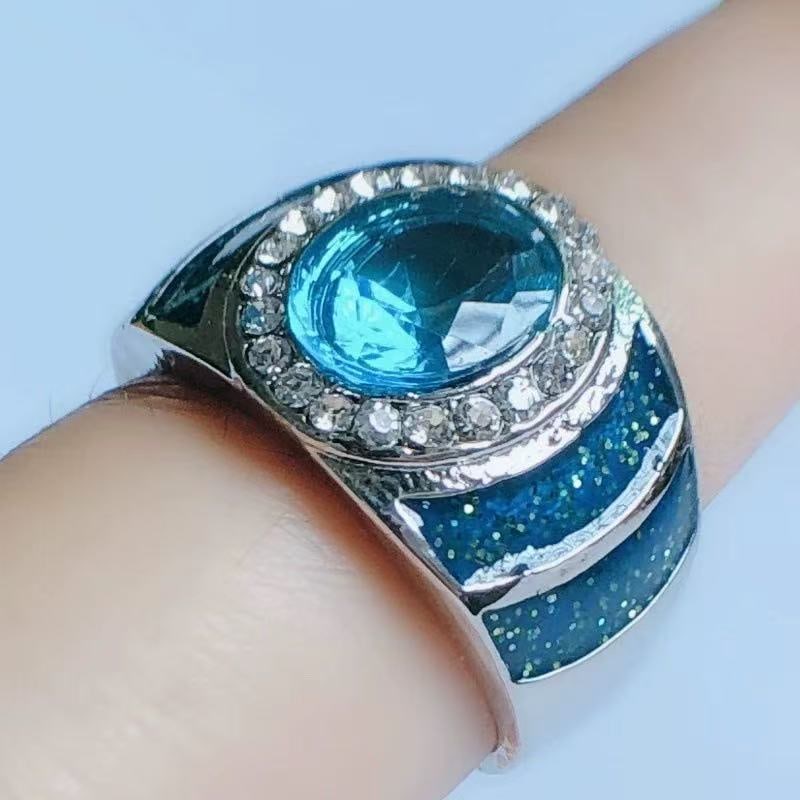Blue Gemstone Ring - 2