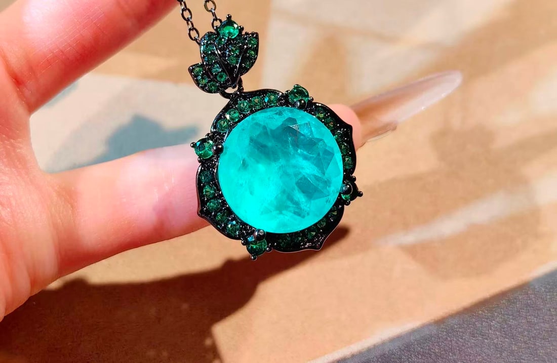 Paraiba Necklace: Paraiba Necklace