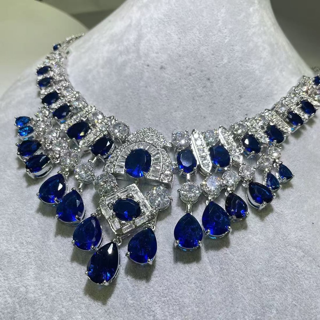 Sapphire Necklace (1 of 2)