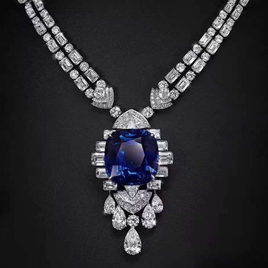 Sapphire Necklace (1 of 2)