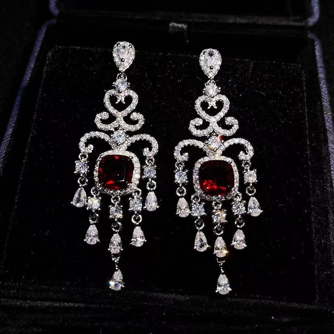 Ruby Earring: Ruby Earring