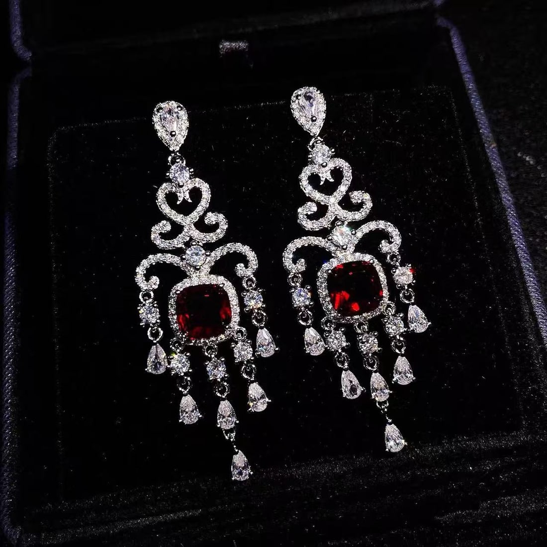 Ruby Earring - 2