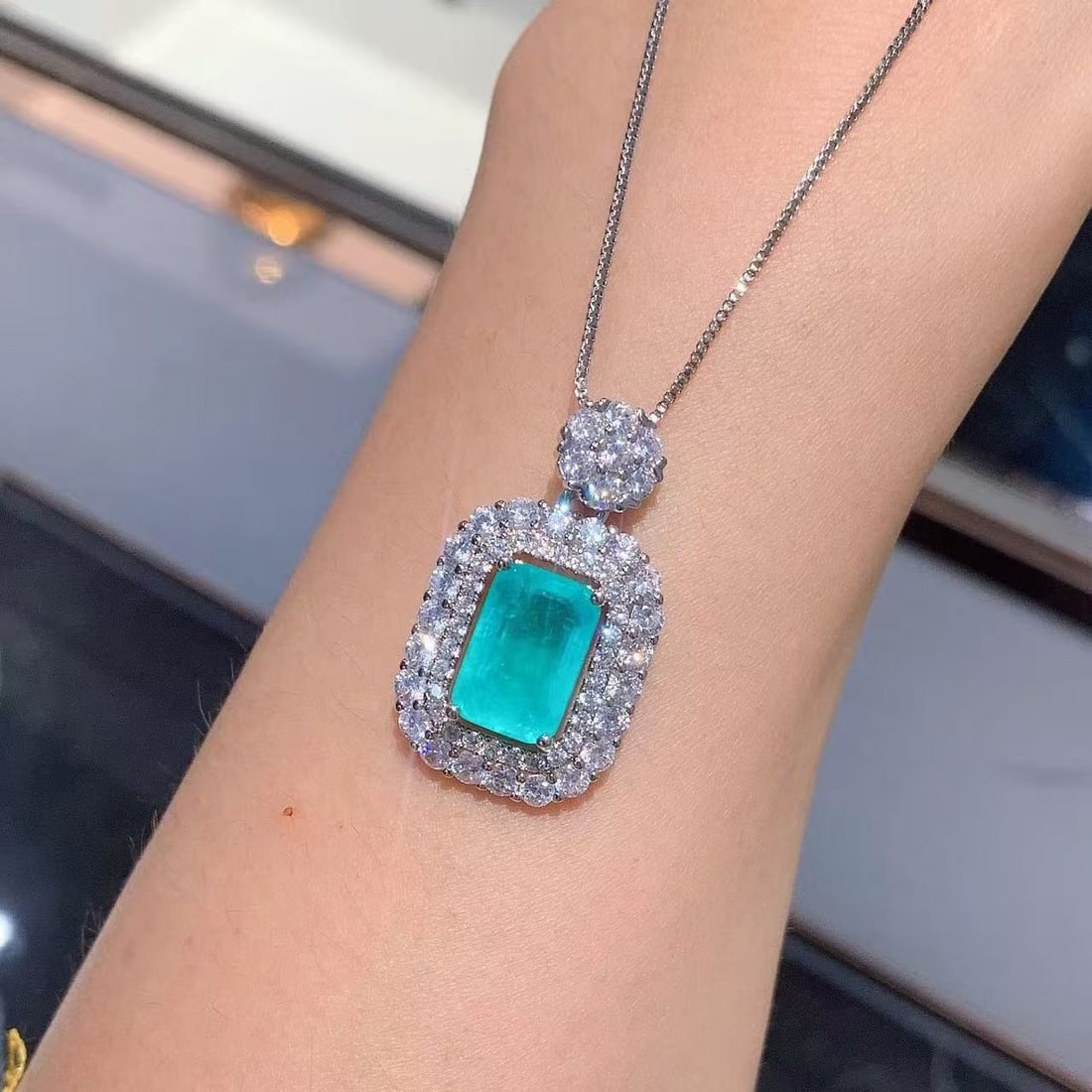 Paraiba Necklace: Paraiba Necklace