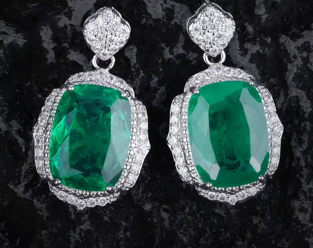 Emerald Earrings - 2