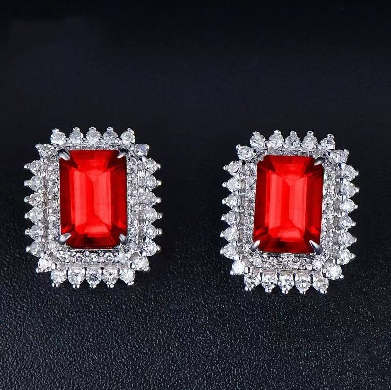 Ruby Earring - 2