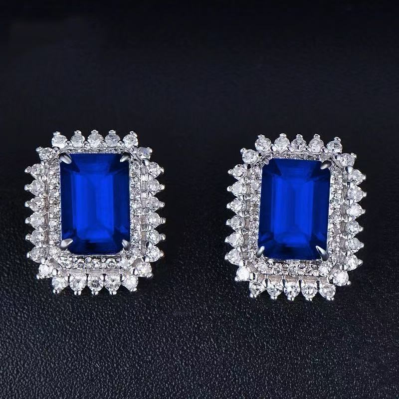Sapphire Earring: Sapphire Earring