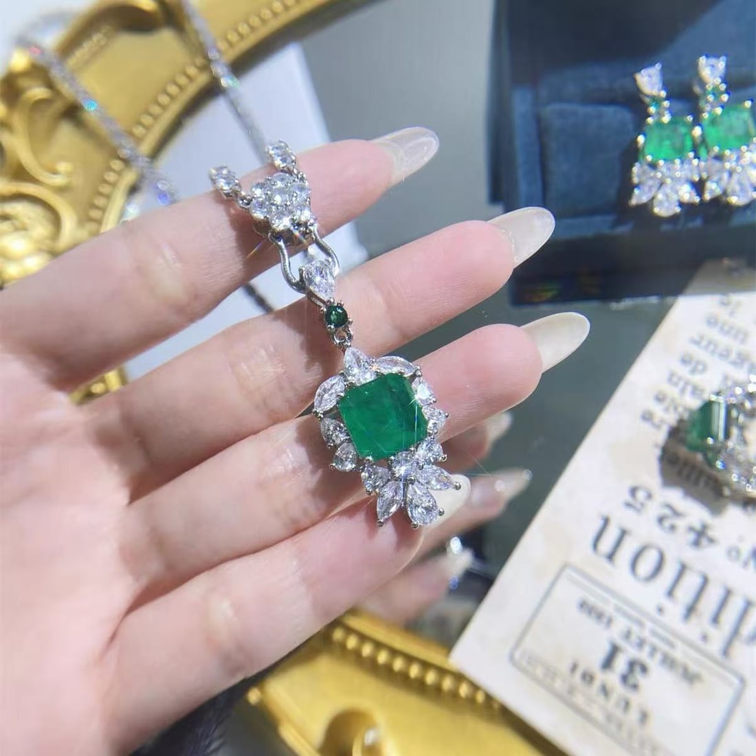 Emerald Necklace: Emerald Necklace