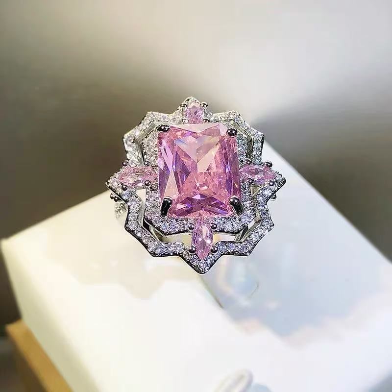 Pink Gemstone Ring: Pink Gemstone Ring