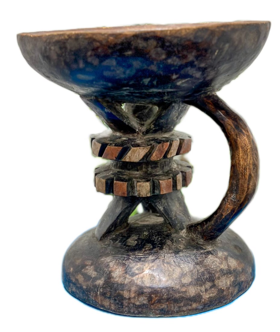 Antique Wooden Tonga Stool (1 of 11)