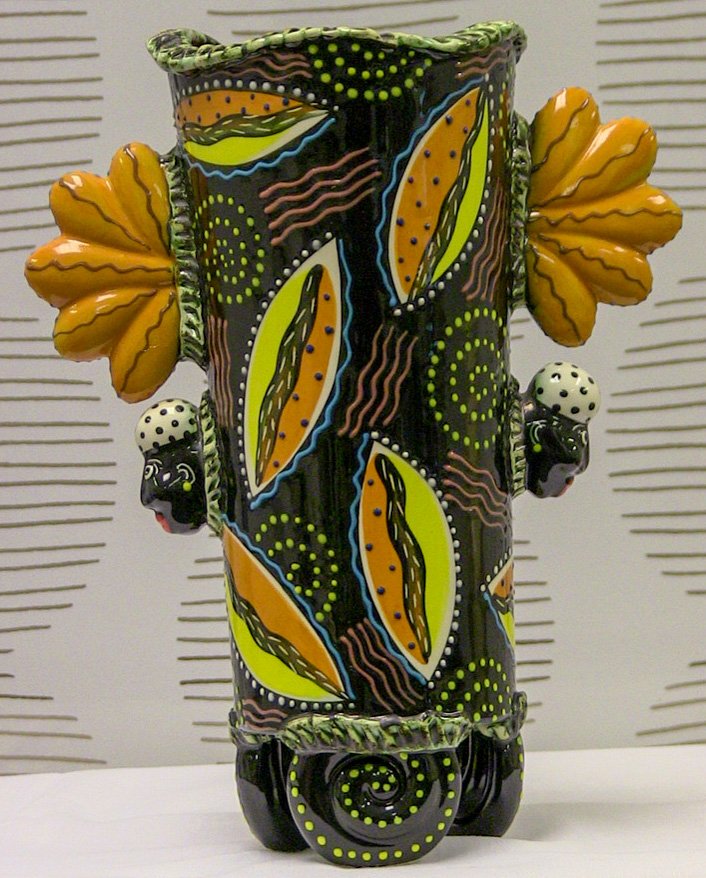 Large Ethnic Vase (1 of 8)