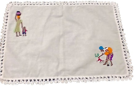Embroided Doily