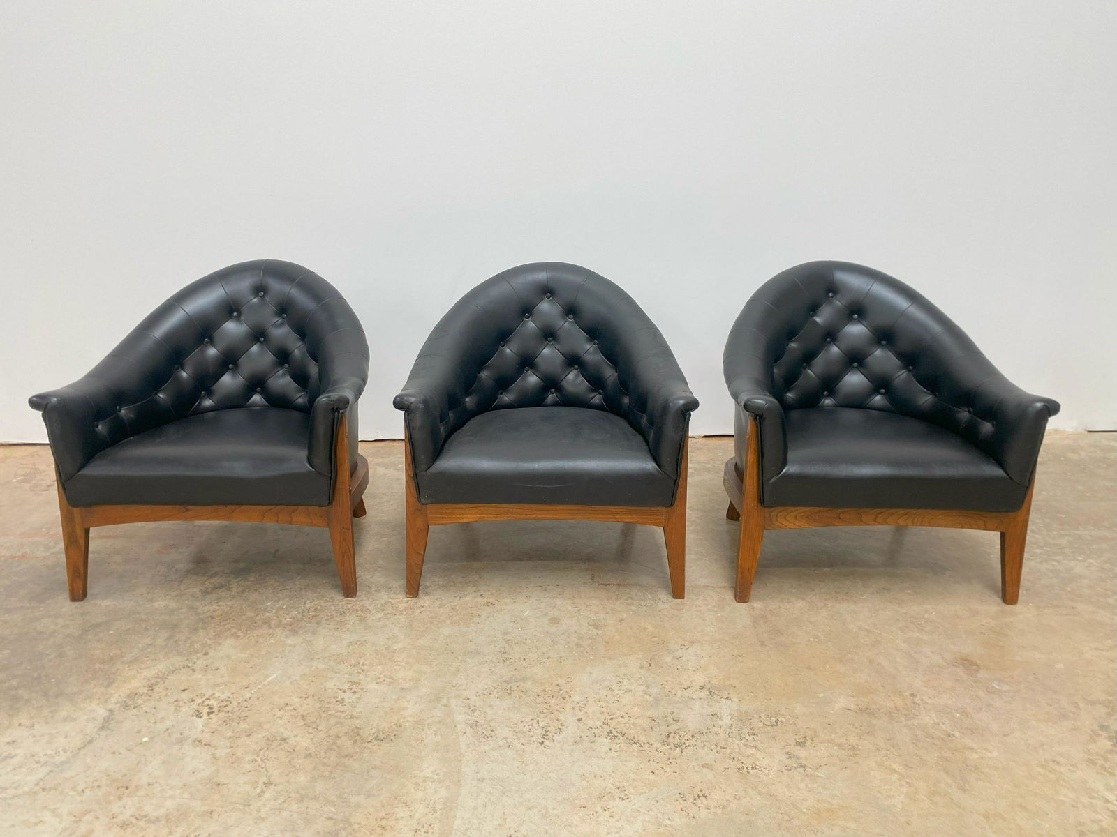 Mid Century Milo Baughman Style Chairs (1 of 6)
