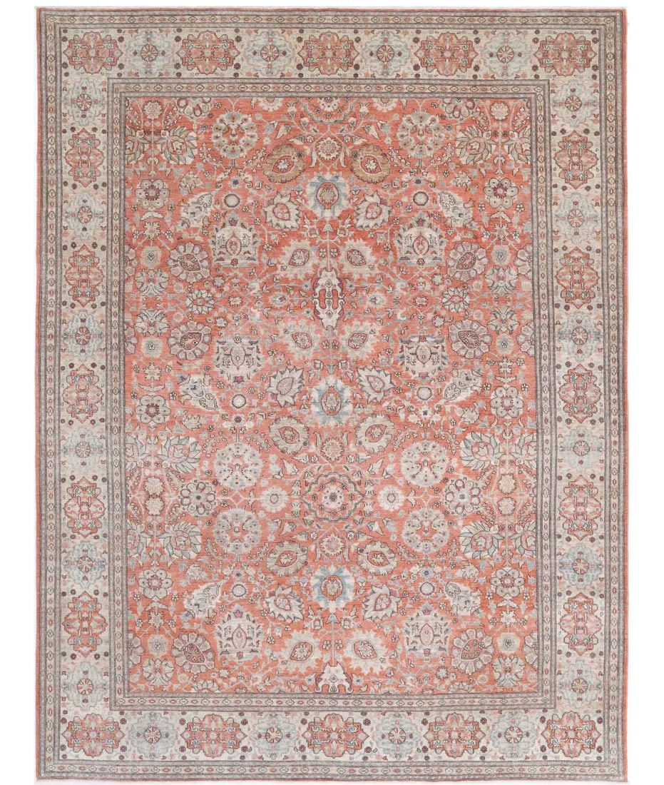 Hand Knotted Ariana Haji Jalili Wool Rug - 8'10'' x 11'7'' (1 of 7)
