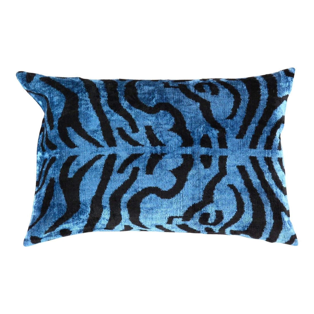 Contemporary Silk Velvet Ikat Pillow: Wondering what else you could do to make your home more beautiful and welcoming. It is definitely unusual that we don?t make decorating our best loving comfortable space. In any case, something at lea