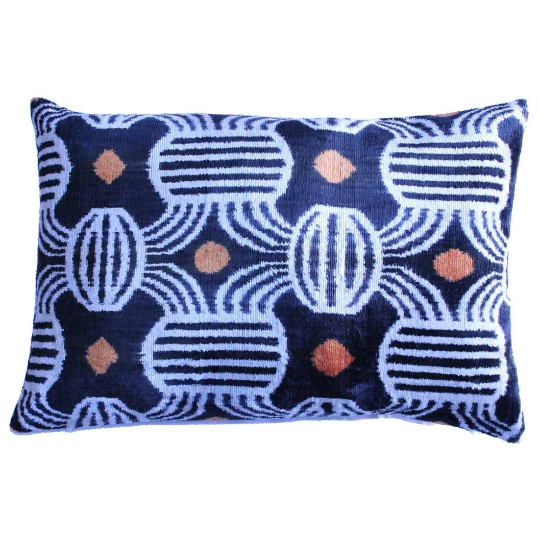 Contemporary Turkish Black Velvet Pillow: For an earthy addition to your existing d?cor, you simply cannot go wrong with this throw decorative ikat pillow cover. Handmade in artistic detail, it features an imaginative / Pattern :. The effect 
