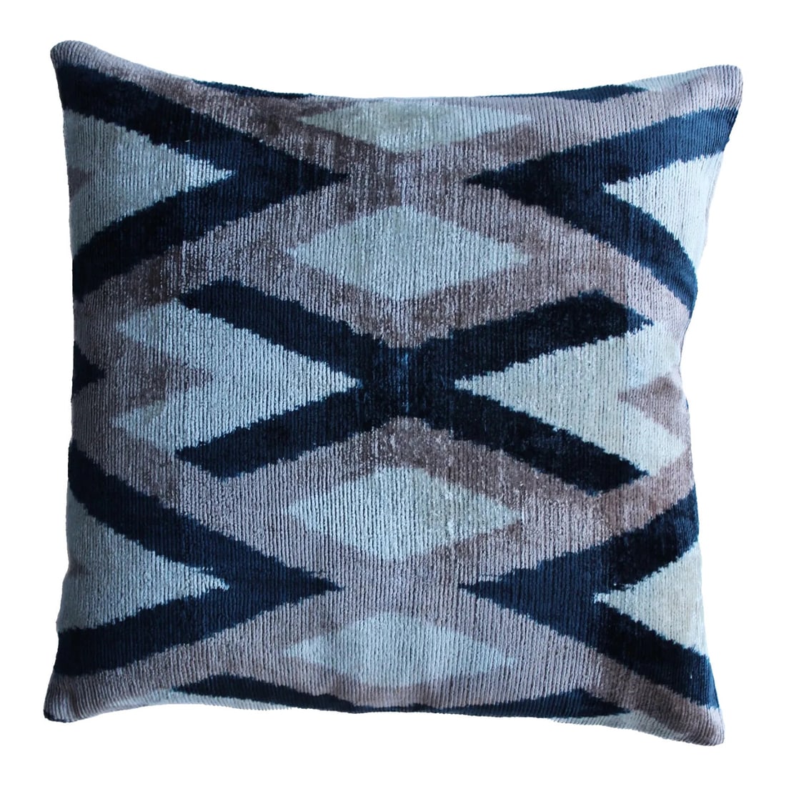 Contemporary Decorative Accent Ikat Pillow (1 of 6)
