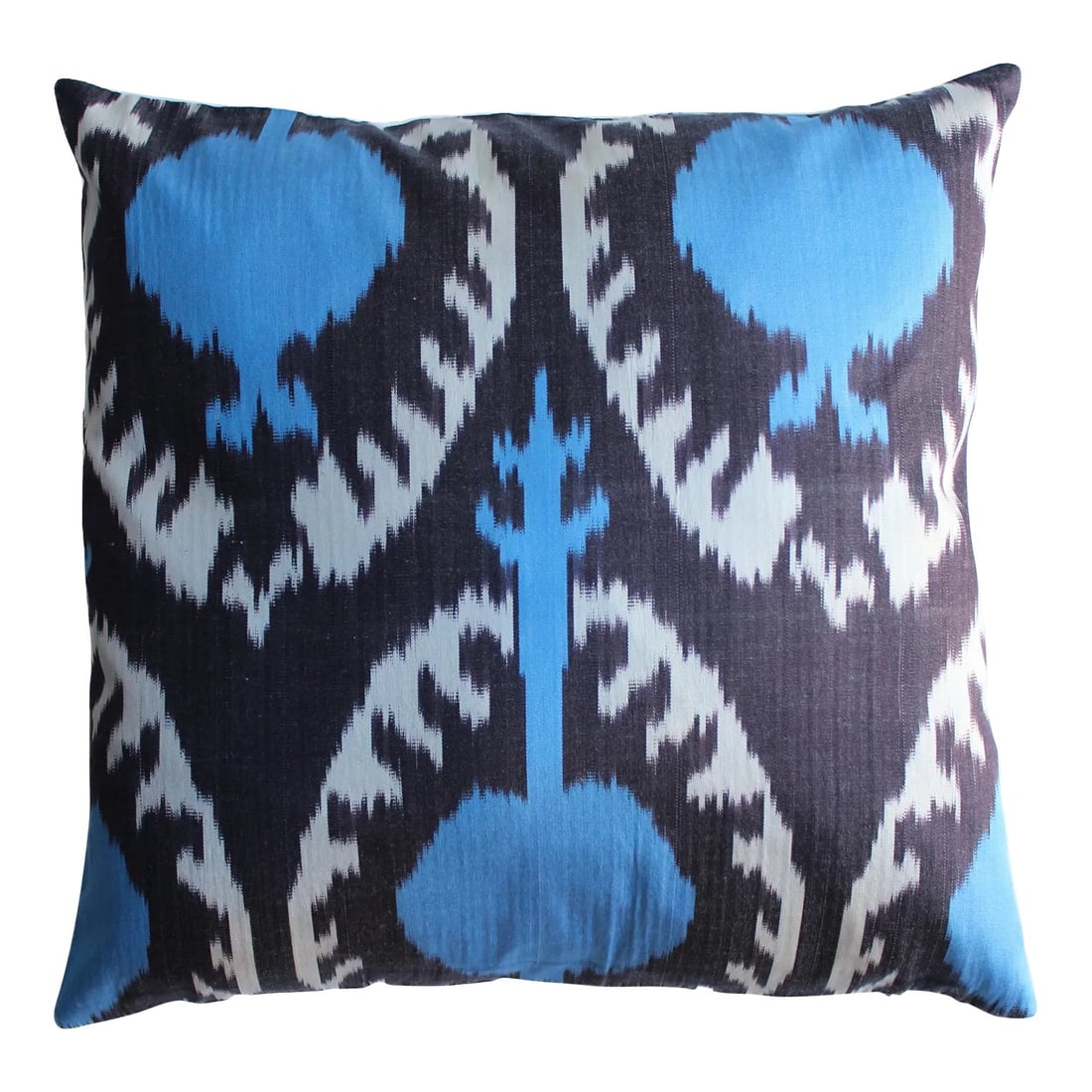 Contemporary Velvet Ikat Bohemian Throw Pillow: Styling a favorite chair with lovely ikat pillow is always enjoyable! And here is the ideal toss cushion option for your space. Exceptional luxury ikat pillow with its style, and hues can help liven u