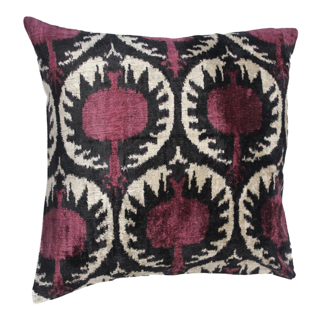 Contemporary Silk Velvet Ikat Pillow Cover: Home decor is important to make your cozy home seem hotter and in sync together with your desires. Playing with / Pattern :s is always fun to do including for home decor remodeling. That is why you sh