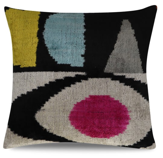 Canvello Handmade Decorative Throw Pillow with Down Filled Cushion Insert (1 of 9)