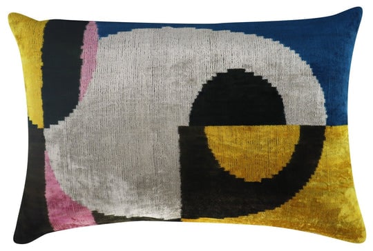 Canvello Silver Black Gold Handmade 16x24 Silk Velvet Pillow, Organic Veg Dyed, Down/Feather Filled: Goose Down Pillows Delight: Ever had that cloud-like feeling? That's what we're bringing to your couch! Obsessed with Comfort: It's like the best of down pillows and feather pillow had a baby. You're 