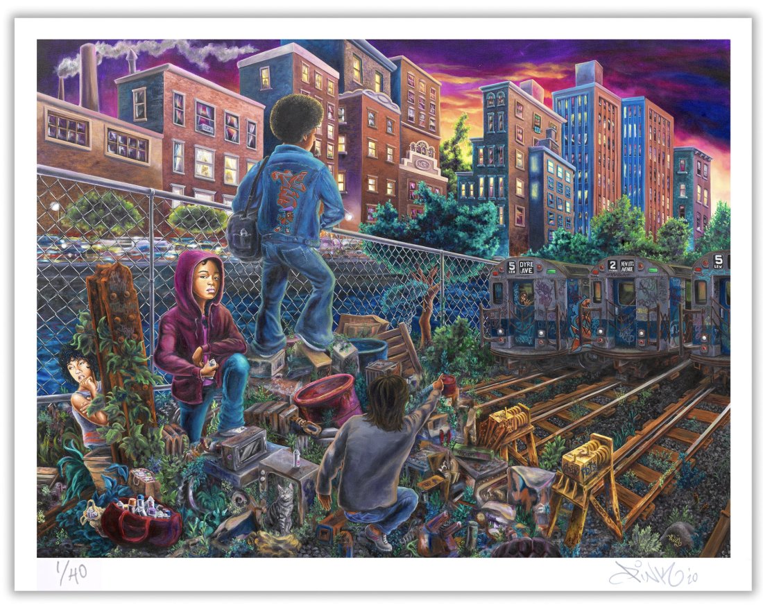 LADY PINK "TC5 in the Ghost Yard" Print (1 of 5)