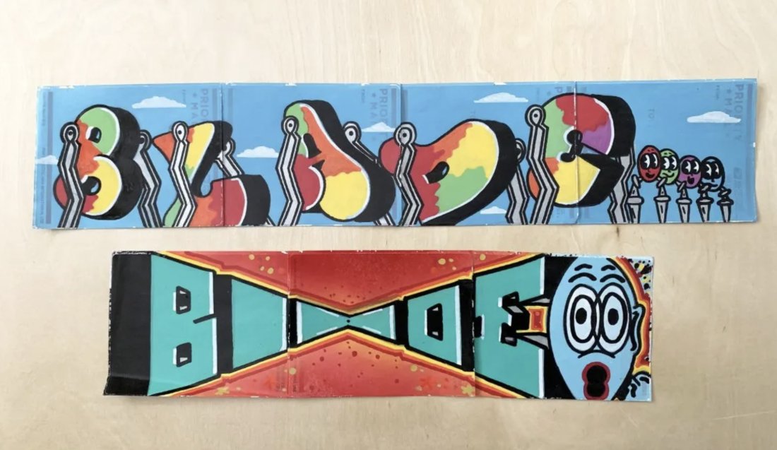 BLADE - "Iconic Slaps", Urban Art, Graffiti, Street Art (1 of 2)
