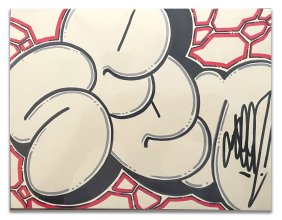 SEEN - Bubble Style Drawing -Urban Art, Graffiti, Street Art