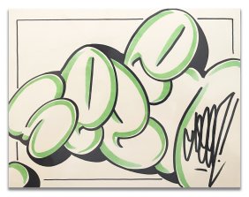 SEEN "Bubble" Drawing - Urban Art, Graffiti, Street Art