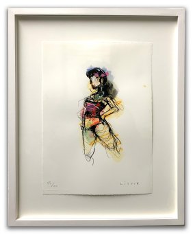 Anthony Lister "Frilly Pix" Unique Print - Urban Art, Graffiti, Street Art