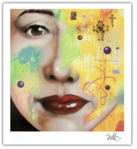 Chris DAZE Ellis "Singapore" Print - Urban Art, Graffiti, Street Art