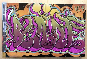 BLADE - "King of Graffiti" Custom Book Drawing - Urban Art, Graffiti, Street Art