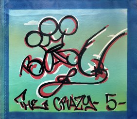 BLADE "Single Hit" Painting - Urban Art, Graffiti, Street Art