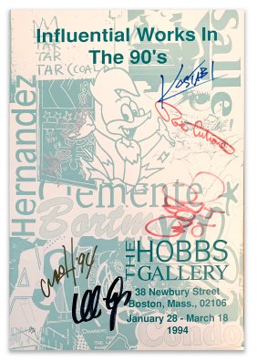 Hobbs Gallery Group Show Poster, Signed - Urban Art, Graffiti, Street Art