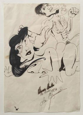 LEE QUINONES "The Abuser" Study. Urban Art, Graffiti, Street Art