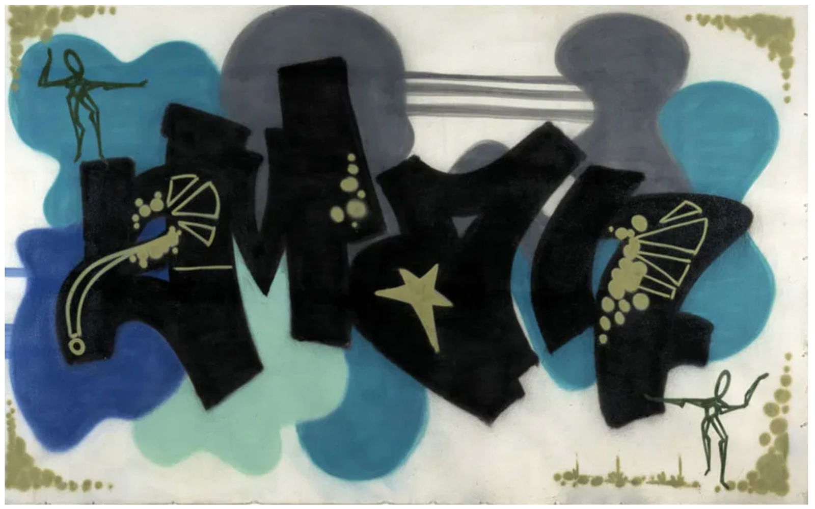 DONDI "United States of Graffiti" Print 2005 -Urban Art, Graffiti, Street Art (1 of 1)