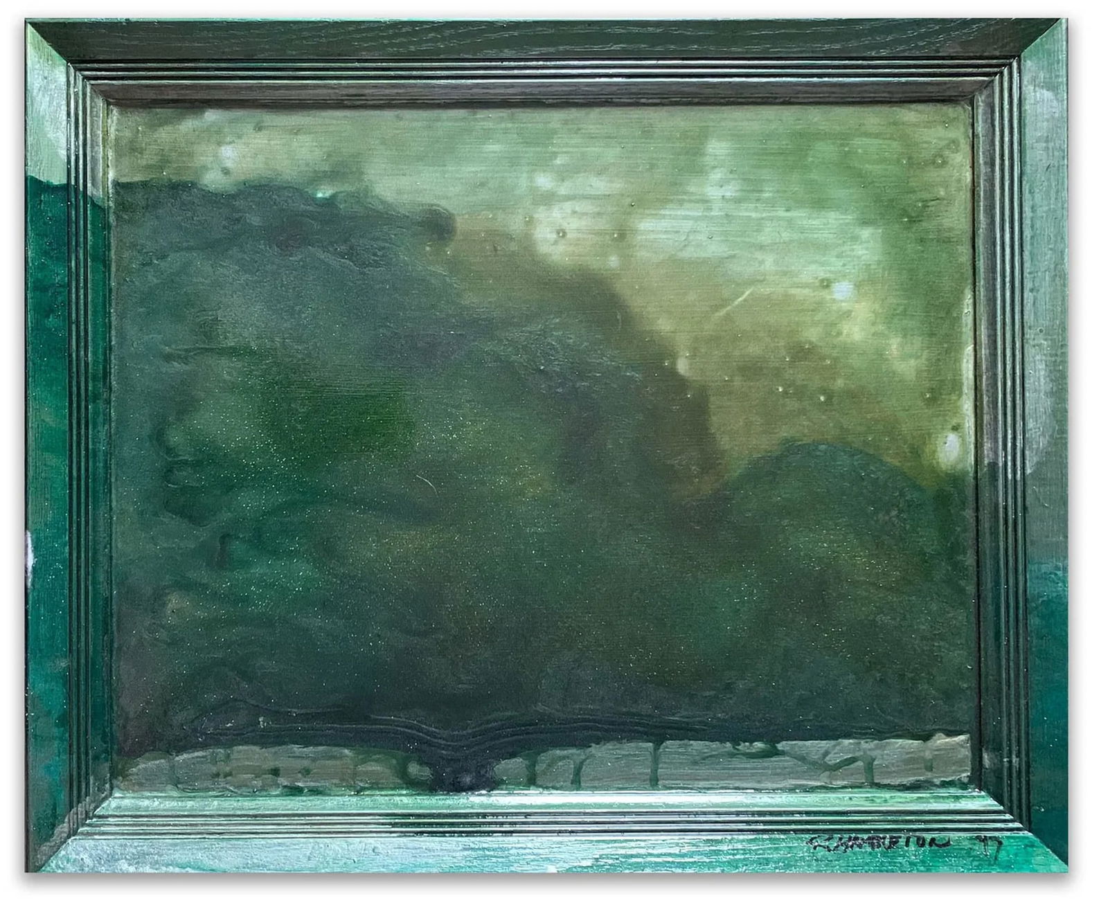 RICHARD HAMBLETON "Green Landscape"- Urban Art, Graffiti, Street Art (1 of 3)