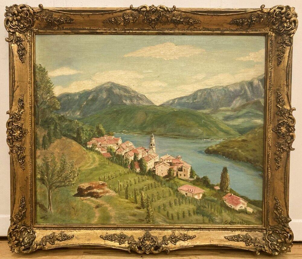 1960's Vintage Landscape Signed by C. Leonetti (1 of 9)