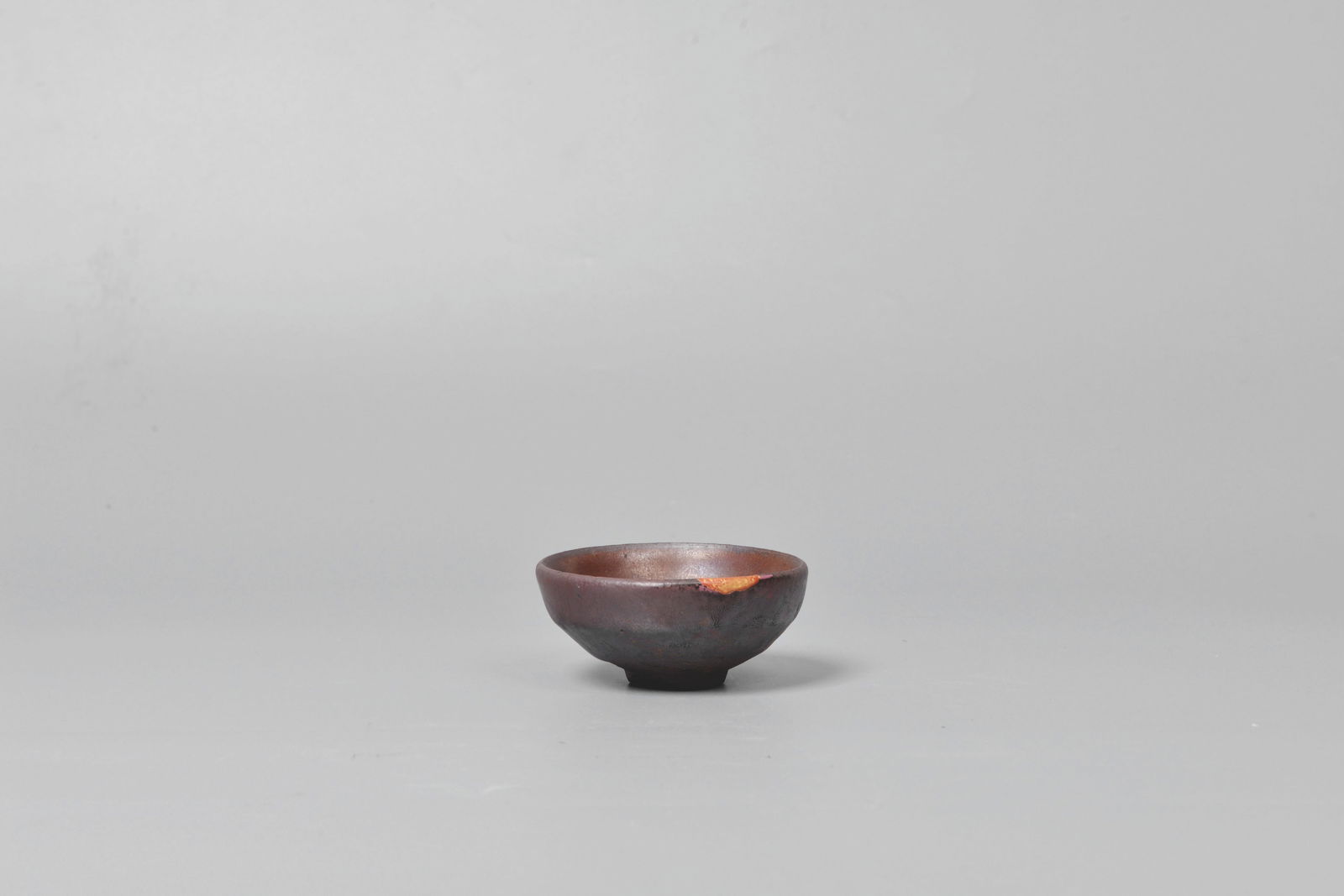 Bowl,Jian ware: 宋,紫金釉建窯