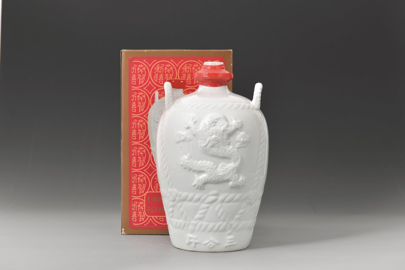 Kinmen liquor,2001: 2001年 白釉繩紋罈裝特級高梁3公斤一瓶