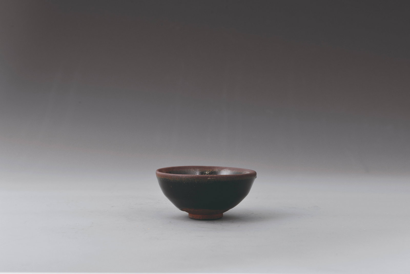 Bowl with hare's- fur striation: 宋 兔毫天目碗