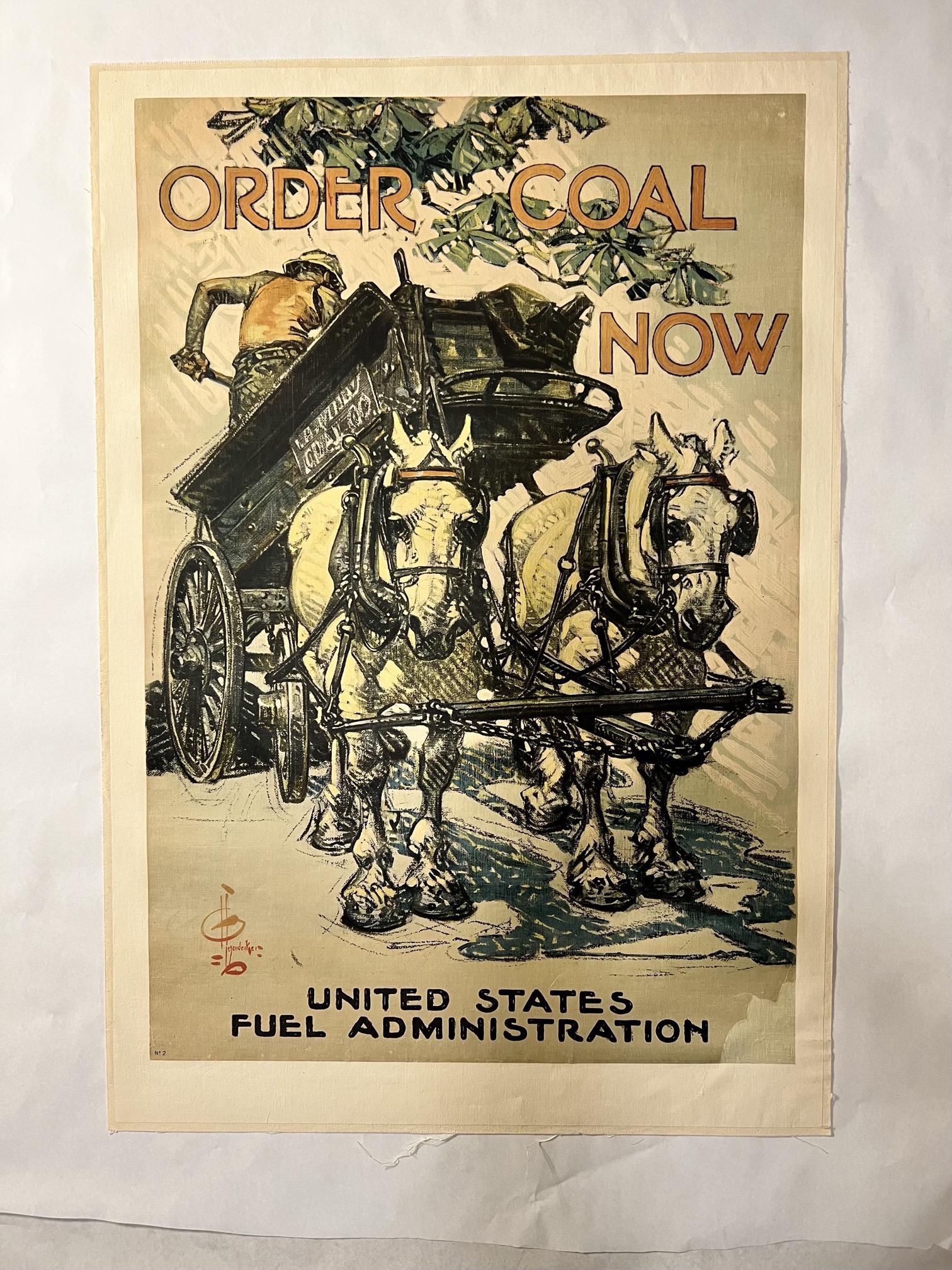 Joseph Christian Leyendecker 1918 United States Fuel Administration Poster (1 of 8)